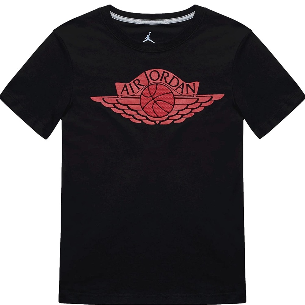 Jordan Air Boys Youth Fly Wings Cotton Basketball Tee T-Shirt Size